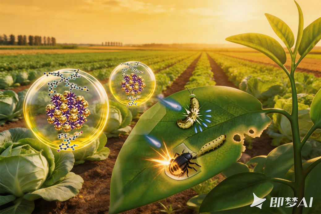 jimeng-2026-02-26-6776-参考原图的纳米农药作用逻辑，生成农田全景中，纳米农药形成保护罩覆盖作物，有效阻挡_.jpg